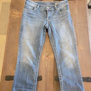 Silver Jeans Suki Capri cropped jeans - size 31